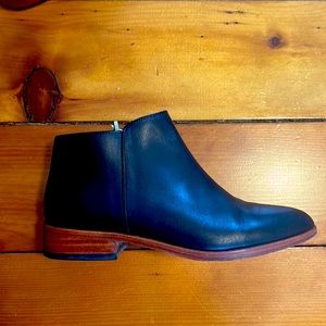 Black Nisolo Booties Size 7